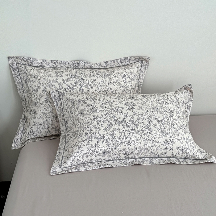 91家纺网 家纺一手货源 找家纺 （总）艾迪尚家纺 2025新款生态全棉纯棉磨毛印花单品系列-单枕套