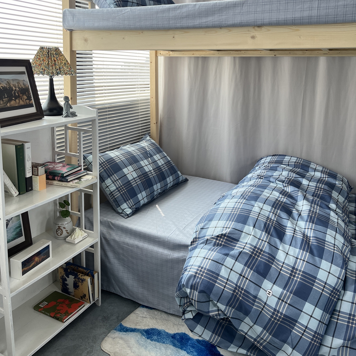 91家纺网 家纺一手货源 找家纺 （总）云梦13372全棉学生宿舍纯棉三六件套全棉三件套源头工厂常年有货