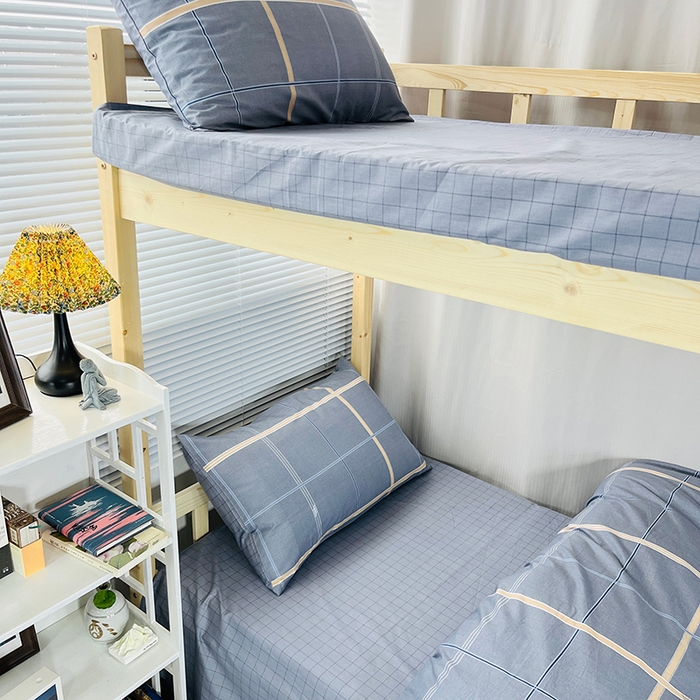 91家纺网 家纺一手货源 找家纺 云梦2025新款全棉印花学生宿舍套件 大作战联名