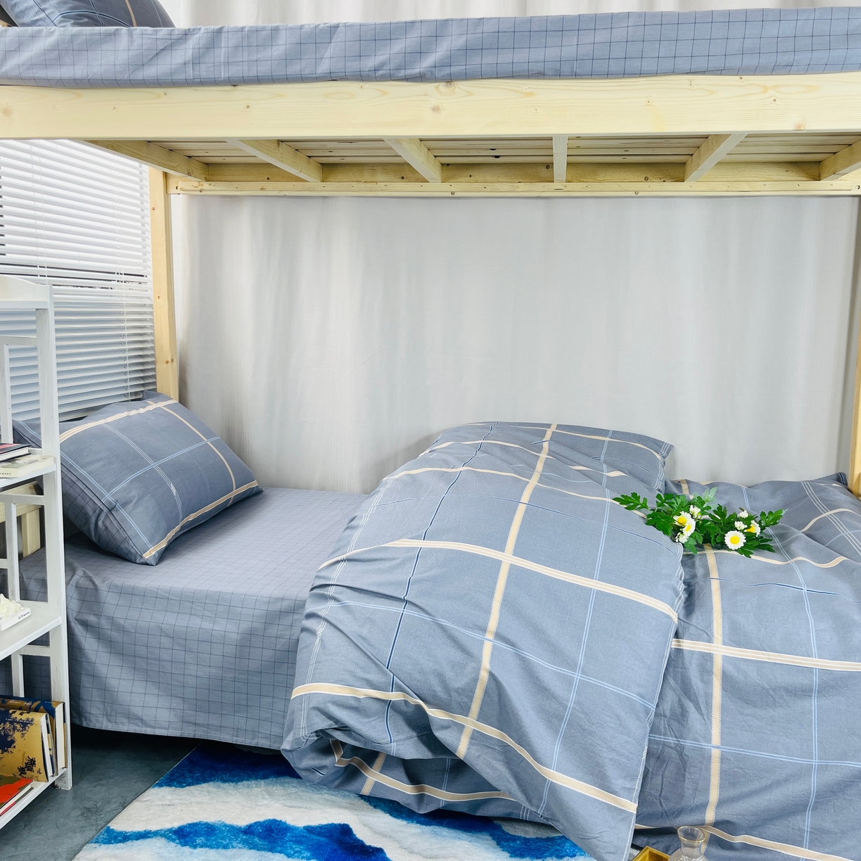 云梦2025新款全棉印花学生宿舍套件 大作战联名