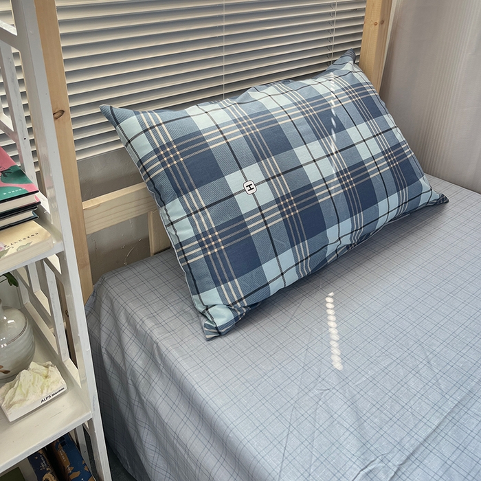 91家纺网 家纺一手货源 找家纺 云梦2025新款全棉印花学生宿舍套件 防污盾牌