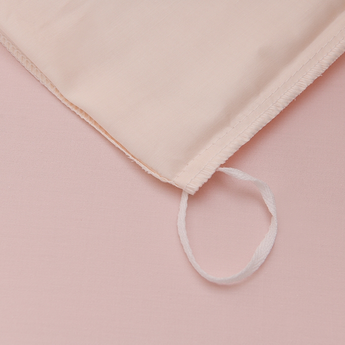 91家纺网 家纺一手货源 找家纺 登登家纺 2025新款A类长绒棉刺绣四件套-卡通 兔熊-轻白