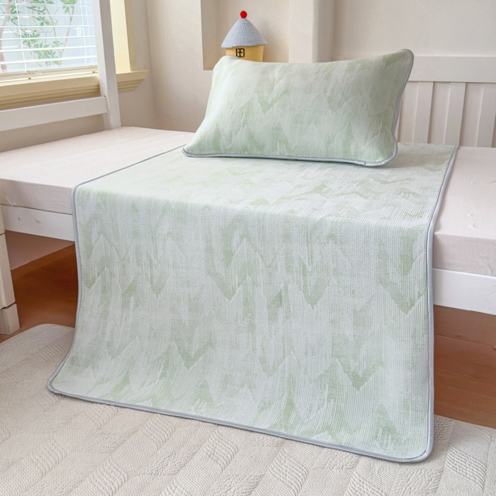 91家纺网 家纺一手货源 找家纺 （总）小萌虎 2025新款亲肤舒适学生宿舍凉席PE凉感凉席席子