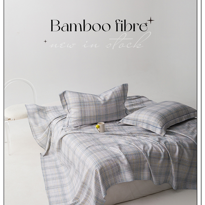 91家纺网 家纺一手货源 找家纺 威克凯丽 2025新款活性印花款纯竹纤维软凉席三件套 格高意远