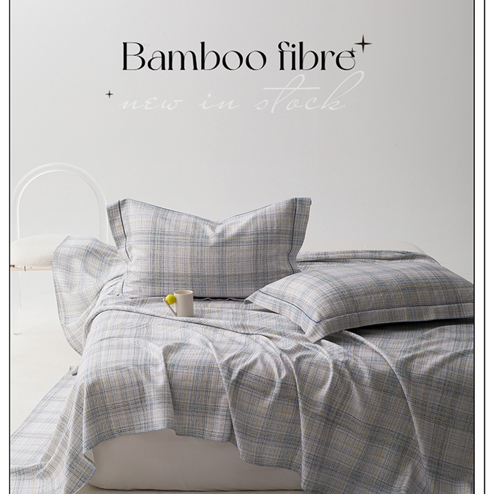 91家纺网 家纺一手货源 找家纺 威克凯丽 2025新款活性印花款纯竹纤维软凉席三件套 格高意远