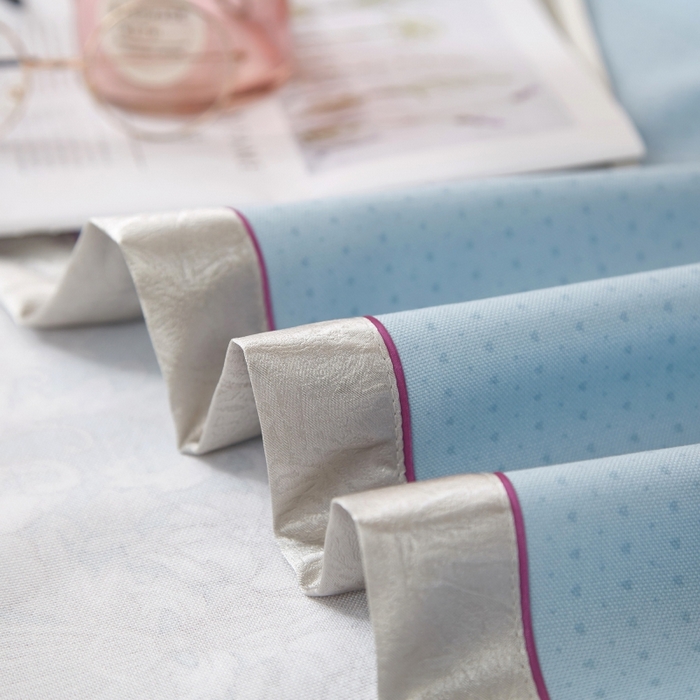 91家纺网 家纺一手货源 找家纺 威克凯丽 2025新款活性印花款纯竹纤维软凉席三件套 轻诗漫语-兰