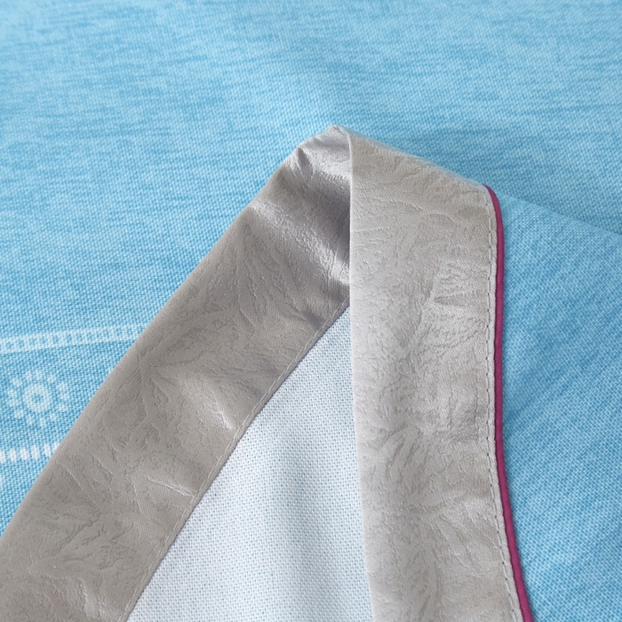 91家纺网 家纺一手货源 找家纺 威克凯丽 2025新款活性印花款纯竹纤维软凉席三件套 图腾-兰