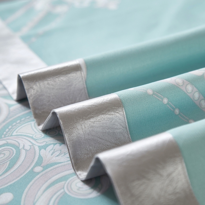 91家纺网 家纺一手货源 找家纺 威克凯丽 2025新款活性印花款纯竹纤维软凉席三件套 维也纳