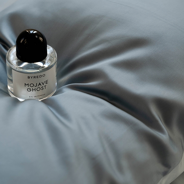 91家纺网 家纺一手货源 找家纺 威克凯丽 2025新款60支纯色兰精天丝四件套--风格一 灰蓝色-冰川灰