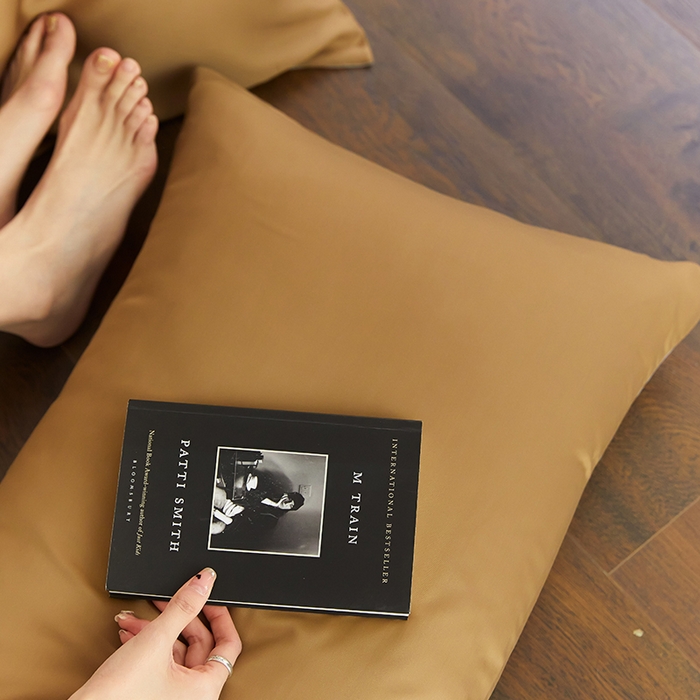 91家纺网 家纺一手货源 找家纺 威克凯丽 2025新款60支纯色兰精天丝四件套--风格二 敦煌色-曙光银