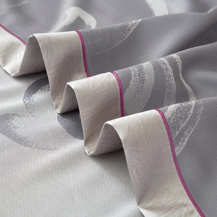 91家纺网 家纺一手货源 找家纺 威克凯丽 2025新款重磅七彩大提花纯竹纤维软凉席三件套 巴塞罗那