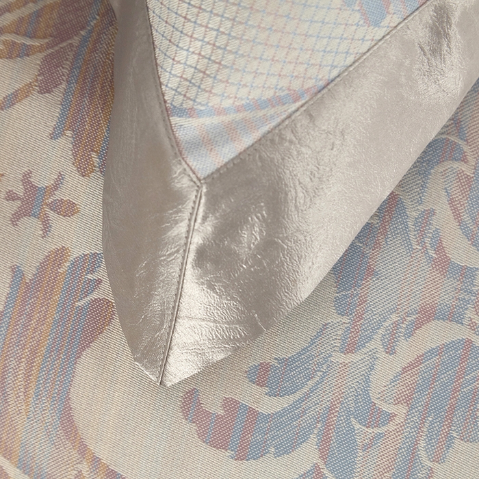 91家纺网 家纺一手货源 找家纺 威克凯丽 2025新款重磅七彩大提花纯竹纤维软凉席三件套 柏尔曼