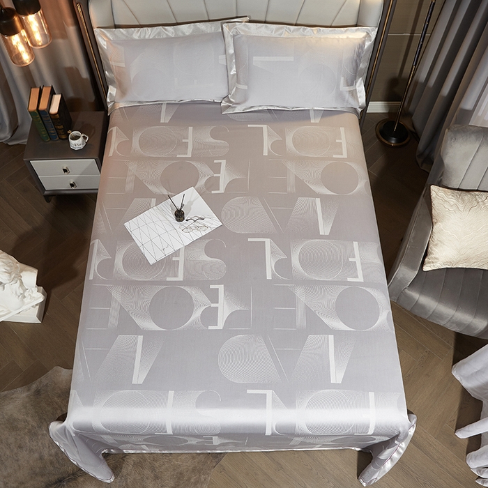 91家纺网 家纺一手货源 找家纺 威克凯丽 2025新款重磅七彩大提花纯竹纤维软凉席三件套 彼得