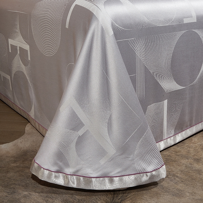 91家纺网 家纺一手货源 找家纺 威克凯丽 2025新款重磅七彩大提花纯竹纤维软凉席三件套 彼得