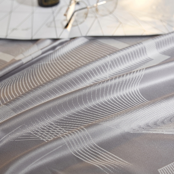 91家纺网 家纺一手货源 找家纺 威克凯丽 2025新款重磅七彩大提花纯竹纤维软凉席三件套 彼得