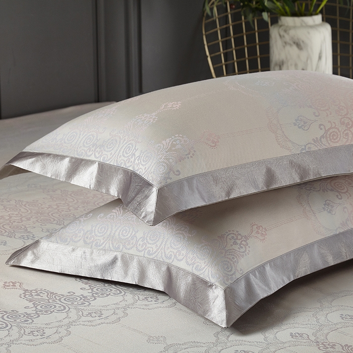 91家纺网 家纺一手货源 找家纺 威克凯丽 2025新款重磅七彩大提花纯竹纤维软凉席三件套 芙络斯