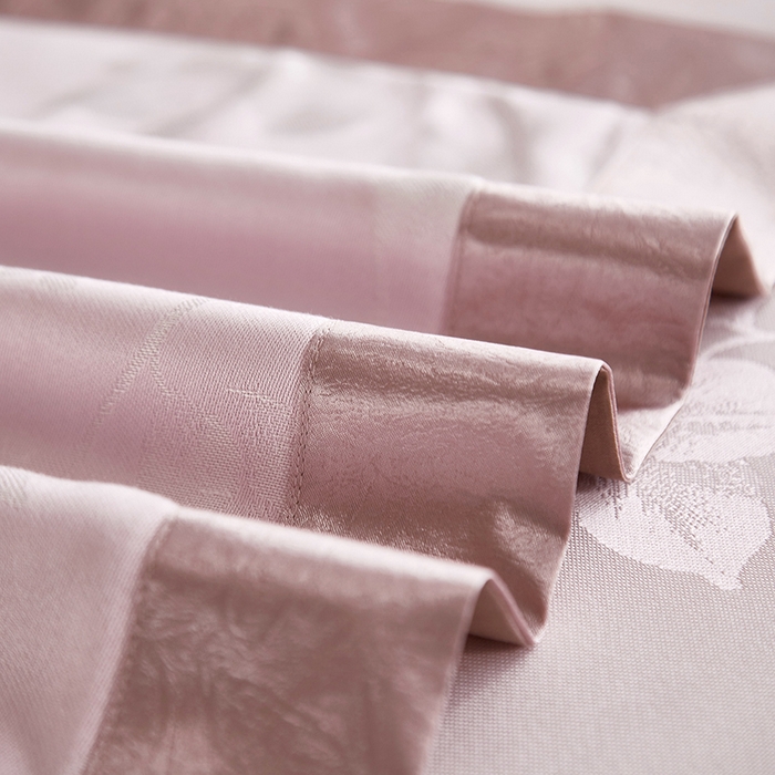 91家纺网 家纺一手货源 找家纺 威克凯丽 2025新款重磅七彩大提花纯竹纤维软凉席三件套 花韵