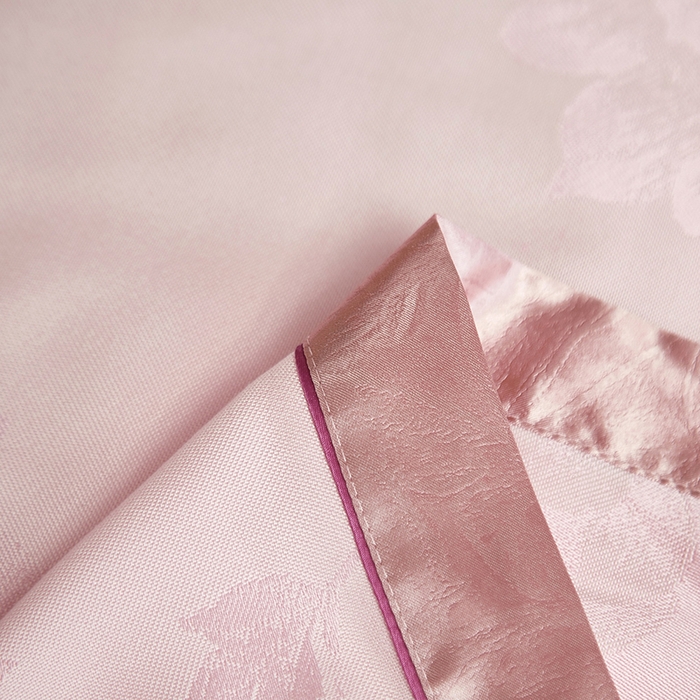 91家纺网 家纺一手货源 找家纺 威克凯丽 2025新款重磅七彩大提花纯竹纤维软凉席三件套 花韵