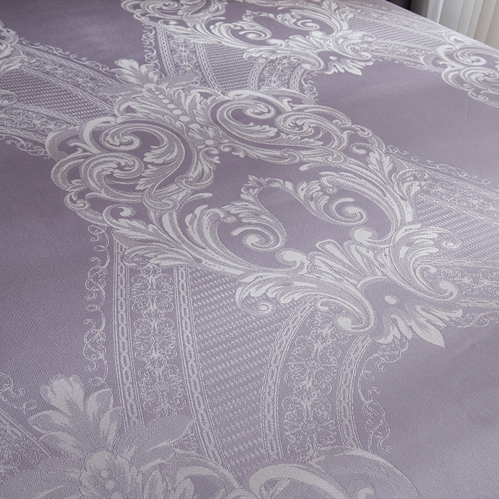 91家纺网 家纺一手货源 找家纺 威克凯丽 2025新款重磅七彩大提花纯竹纤维软凉席三件套 浪漫巴黎