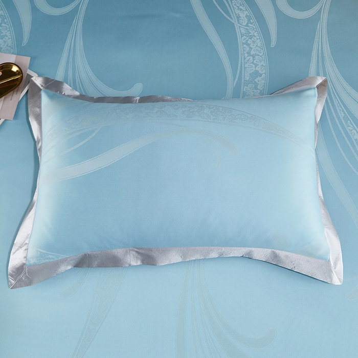 91家纺网 家纺一手货源 找家纺 威克凯丽 2025新款重磅七彩大提花纯竹纤维软凉席三件套 欧时列-