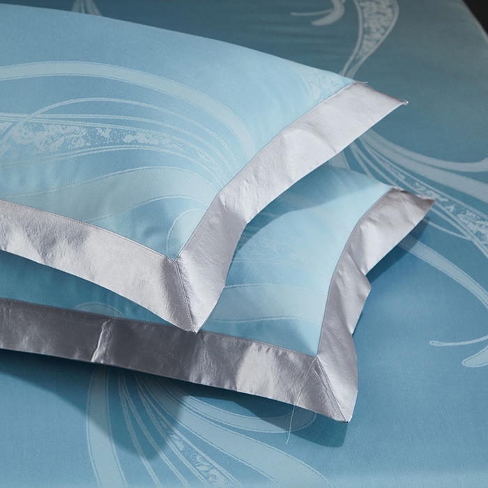 91家纺网 家纺一手货源 找家纺 威克凯丽 2025新款重磅七彩大提花纯竹纤维软凉席三件套 欧时列-