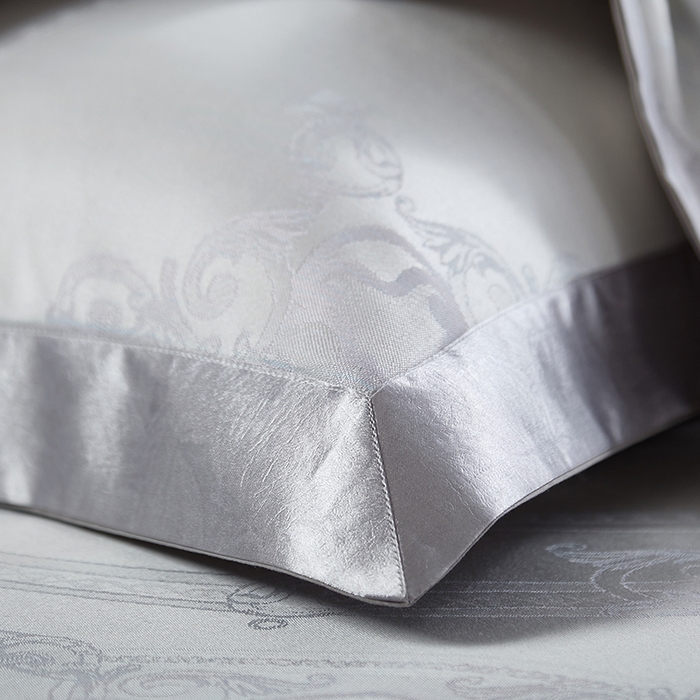 91家纺网 家纺一手货源 找家纺 威克凯丽 2025新款重磅七彩大提花纯竹纤维软凉席三件套 佩霖卡