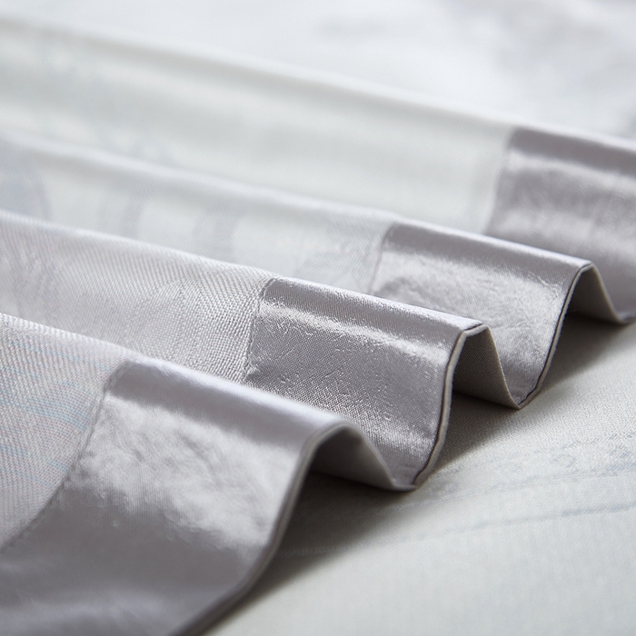 91家纺网 家纺一手货源 找家纺 威克凯丽 2025新款重磅七彩大提花纯竹纤维软凉席三件套 佩霖卡