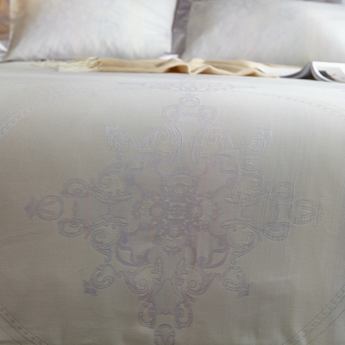 91家纺网 家纺一手货源 找家纺 威克凯丽 2025新款重磅七彩大提花纯竹纤维软凉席三件套 佩霖卡