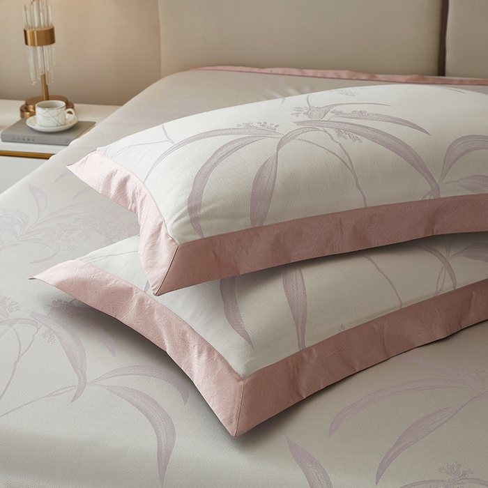 91家纺网 家纺一手货源 找家纺 威克凯丽 2025新款重磅七彩大提花纯竹纤维软凉席三件套 雅然