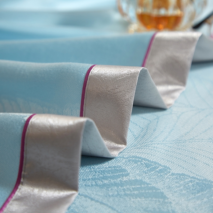 91家纺网 家纺一手货源 找家纺 威克凯丽 2025新款重磅七彩大提花纯竹纤维软凉席三件套 叶曼