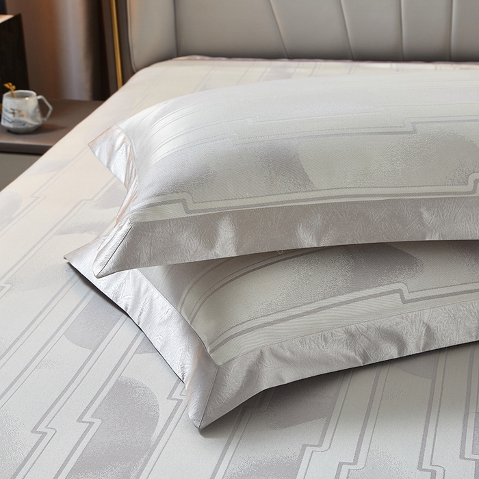 91家纺网 家纺一手货源 找家纺 威克凯丽 2025新款重磅七彩大提花纯竹纤维软凉席三件套 宜尚