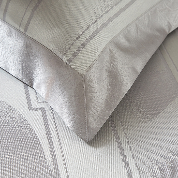 91家纺网 家纺一手货源 找家纺 威克凯丽 2025新款重磅七彩大提花纯竹纤维软凉席三件套 宜尚