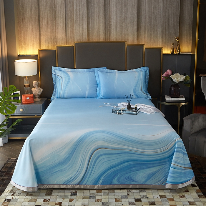 91家纺网 家纺一手货源 找家纺 （总）威克凯丽 2025新款定位款竹语天丝软凉席三件套