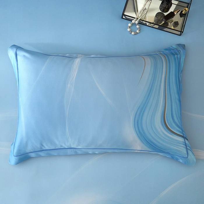 91家纺网 家纺一手货源 找家纺 威克凯丽 2025新款定位款竹语天丝软凉席三件套 北城