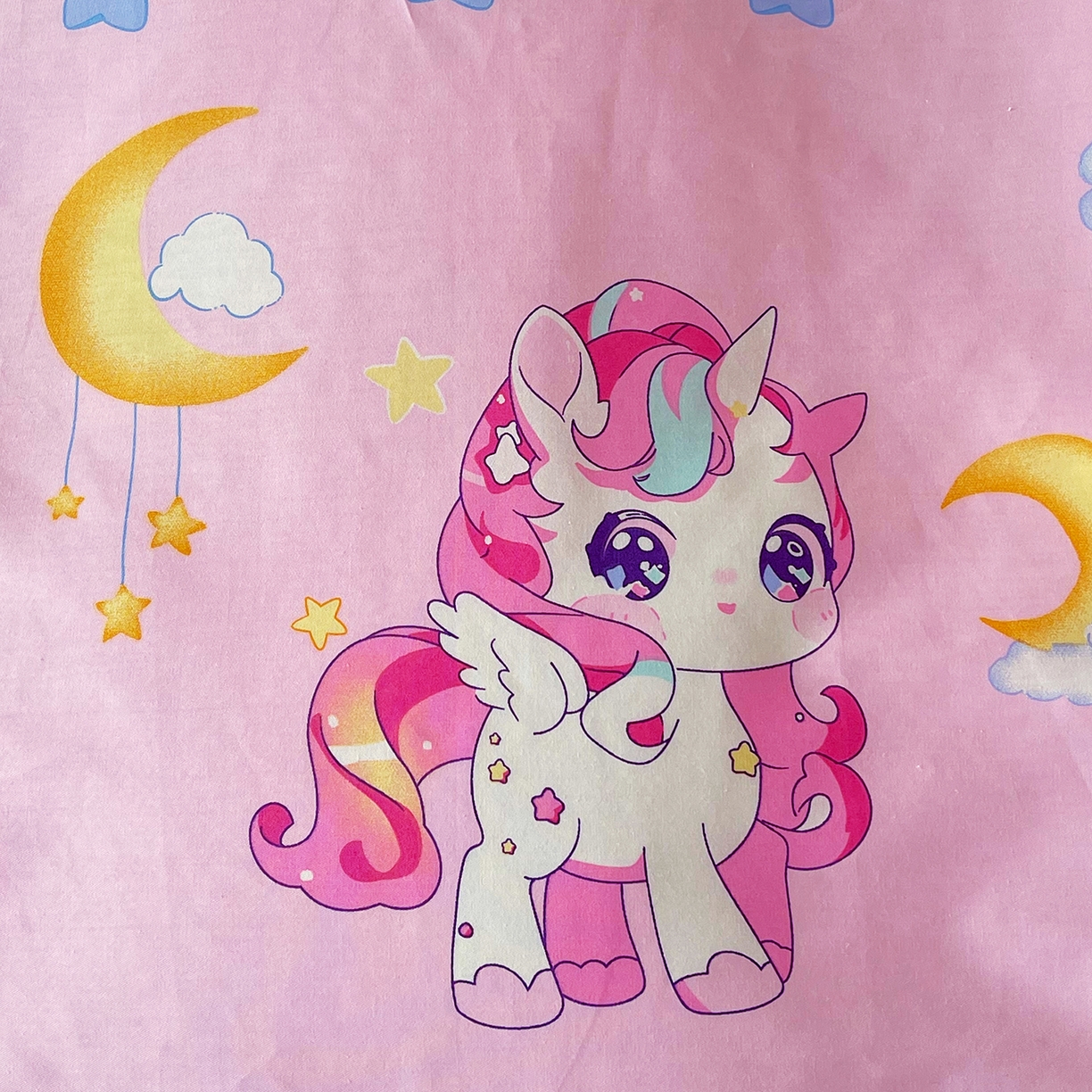 91家纺网 家纺一手货源 找家纺 金鑫汇家纺2025新款A类全棉印花床盖四件套 小马莉尔