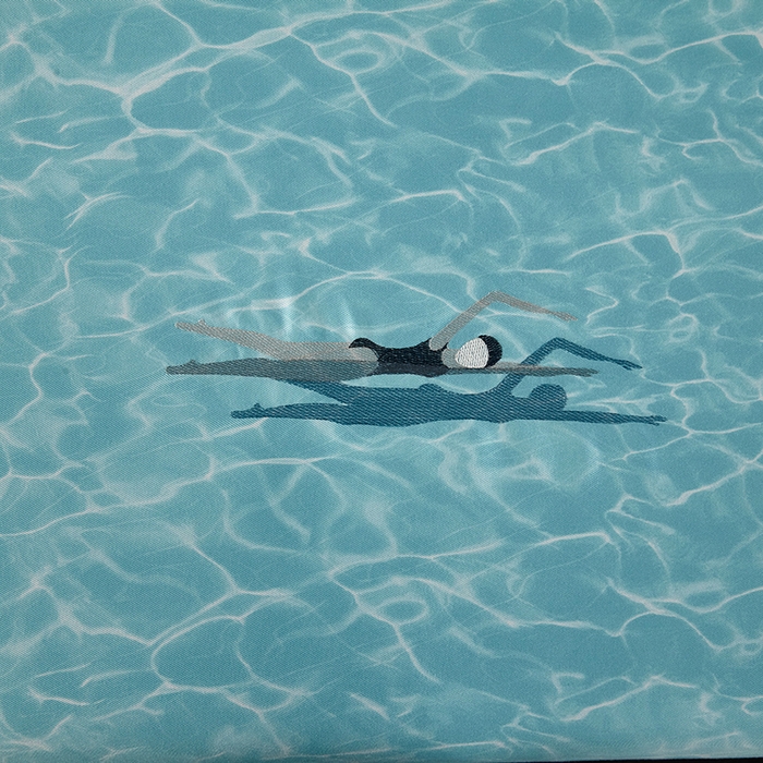 91家纺网 家纺一手货源 找家纺 威克凯丽 2025新款定位款竹语天丝软凉席三件套 碧波荡漾