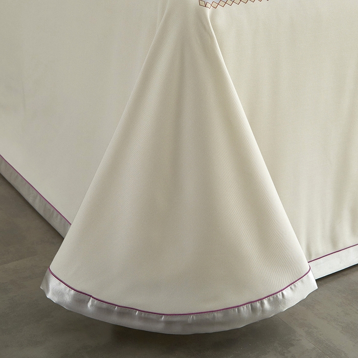 91家纺网 家纺一手货源 找家纺 威克凯丽 2025新款定位款竹语天丝软凉席三件套 朝花夕拾