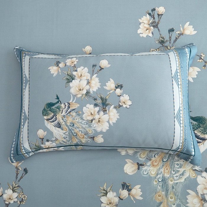 91家纺网 家纺一手货源 找家纺 威克凯丽 2025新款定位款竹语天丝软凉席三件套 归田园-绿