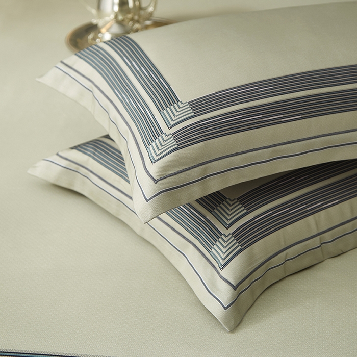 91家纺网 家纺一手货源 找家纺 威克凯丽 2025新款定位款竹语天丝软凉席三件套 凯瑞斯