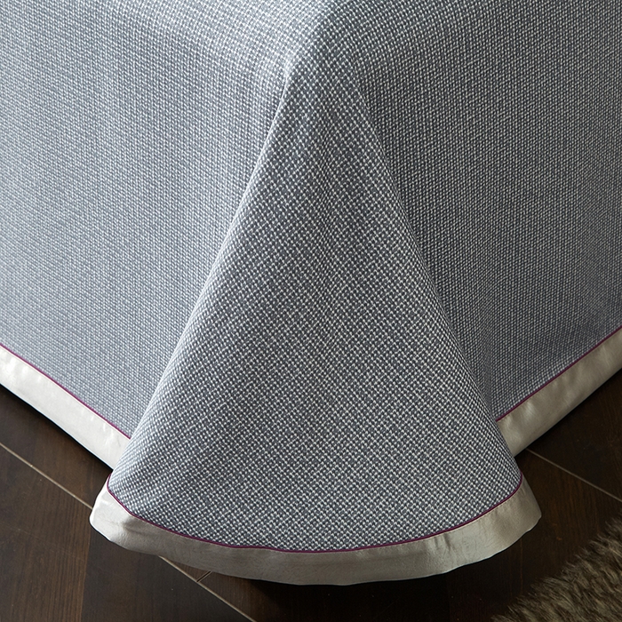 91家纺网 家纺一手货源 找家纺 威克凯丽 2025新款定位款竹语天丝软凉席三件套 特洛伊