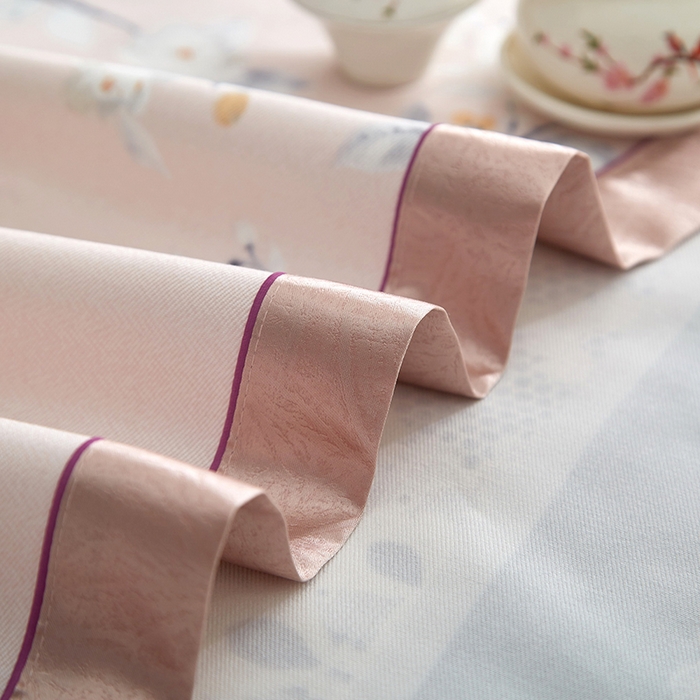 91家纺网 家纺一手货源 找家纺 威克凯丽 2025新款定位款竹语天丝软凉席三件套 夏沫-玉粉