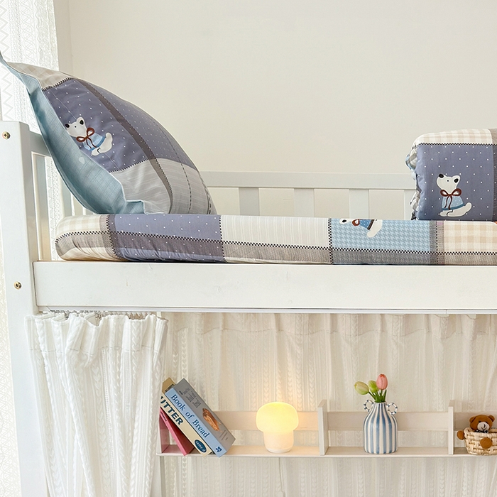 91家纺网 家纺一手货源 找家纺 拾物记 2025新款A类棉学生床笠第二批 胖胖多肉球