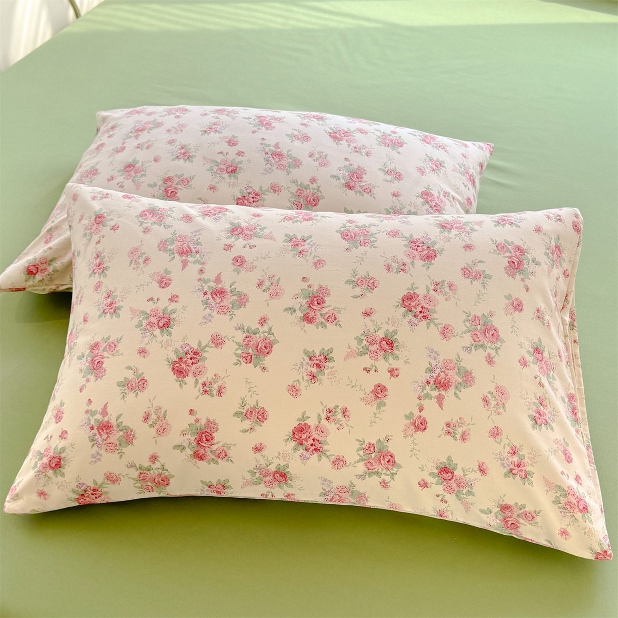 91家纺网 家纺一手货源 找家纺 多品家纺 2025新款超柔双层纱水洗棉单被套 漫芙