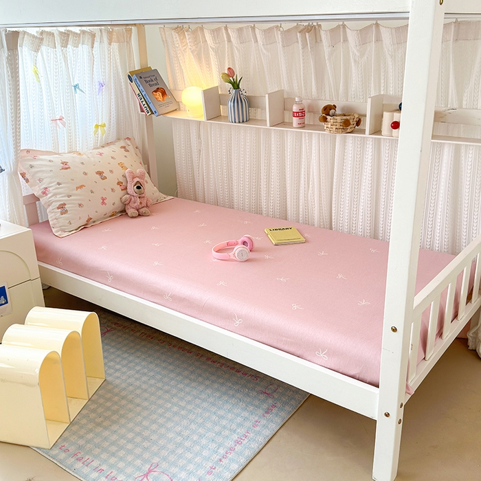 91家纺网 家纺一手货源 找家纺 拾物记 2025新款A类棉学生床笠第二批 酷卡小狗（B版）