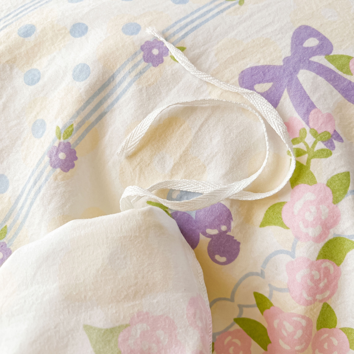 91家纺网 家纺一手货源 找家纺 眠势力 2025新款韩版花边夹棉床笠单件公主风四季款床垫保护套床罩 半旧时光