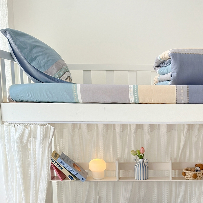 91家纺网 家纺一手货源 找家纺 拾物记 2025新款A类棉学生床笠第二批 艾利森