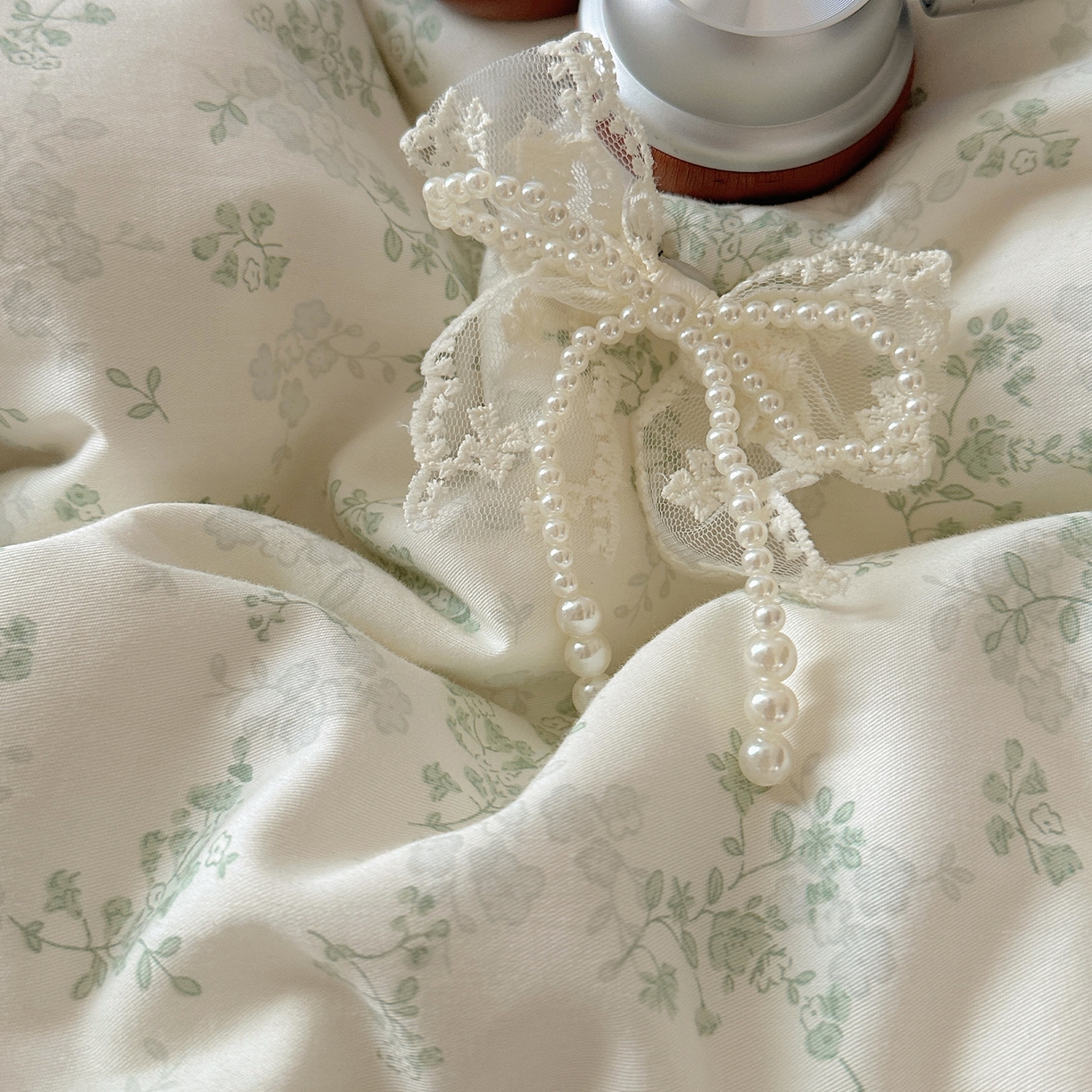 91家纺网 家纺一手货源 找家纺 （总）瑞莱 2025新款纯棉全棉印花13372 甜美风四件套