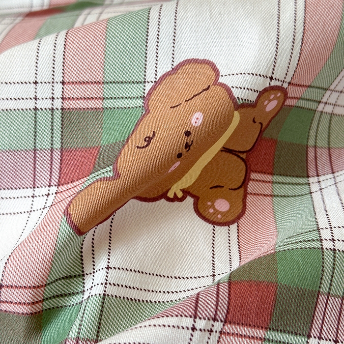 91家纺网 家纺一手货源 找家纺 拾物记 2025新款A类棉学生床笠第二批 可可布蕾