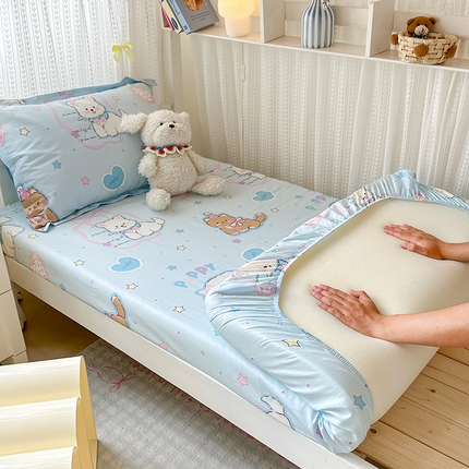 91家纺网 家纺一手货源 找家纺 （总）拾物记 2025新款A类新疆棉学生床笠第二批