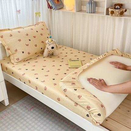 91家纺网 家纺一手货源 找家纺 （总）拾物记 2025新款A类新疆棉学生床笠第二批